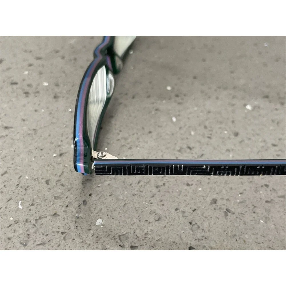 KLiiK eyeglasses frames ONLY Denmark 49-15-135 black full rim rectangle multi